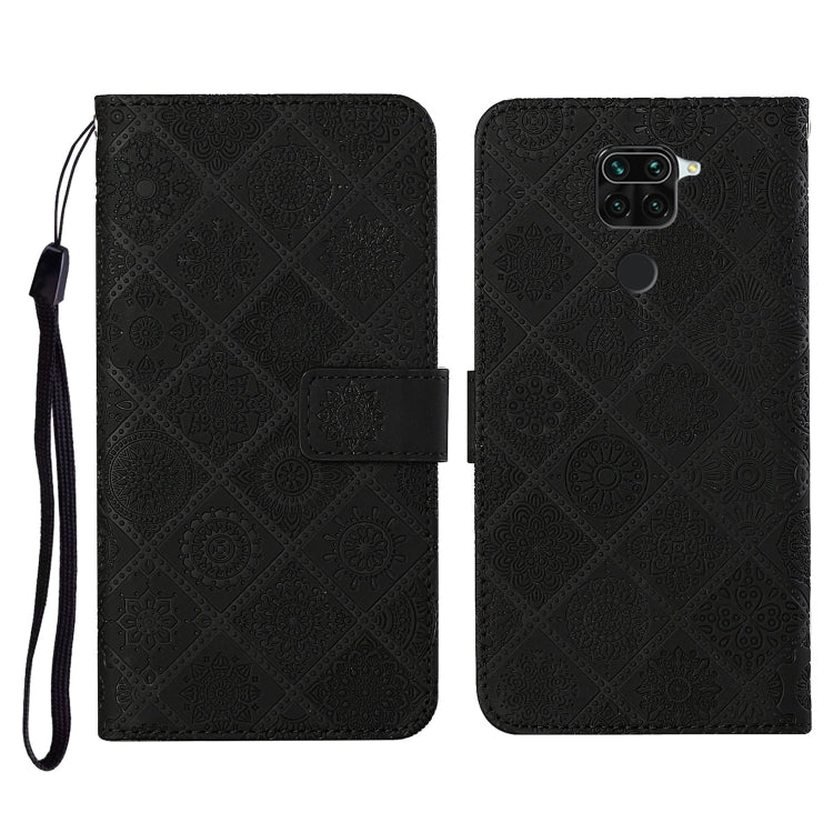 Ethnic Style Embossed Pattern Horizontal Flip Leather Case with Holder & Card Slots & Wallet & Lanyard, For Xiaomi Redmi Note 9, For Xiaomi Redmi Note 9 Pro, For Xiaomi Mi 10 5G