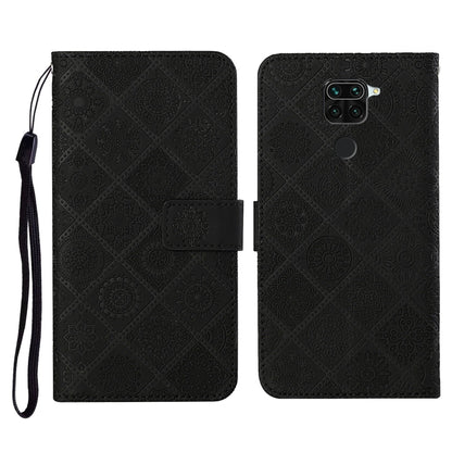 Ethnic Style Embossed Pattern Horizontal Flip Leather Case with Holder & Card Slots & Wallet & Lanyard, For Xiaomi Redmi Note 9, For Xiaomi Redmi Note 9 Pro, For Xiaomi Mi 10 5G