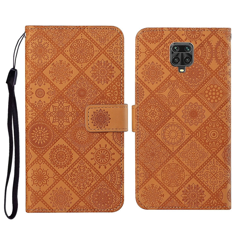 Ethnic Style Embossed Pattern Horizontal Flip Leather Case with Holder & Card Slots & Wallet & Lanyard, For Xiaomi Redmi Note 9, For Xiaomi Redmi Note 9 Pro, For Xiaomi Mi 10 5G