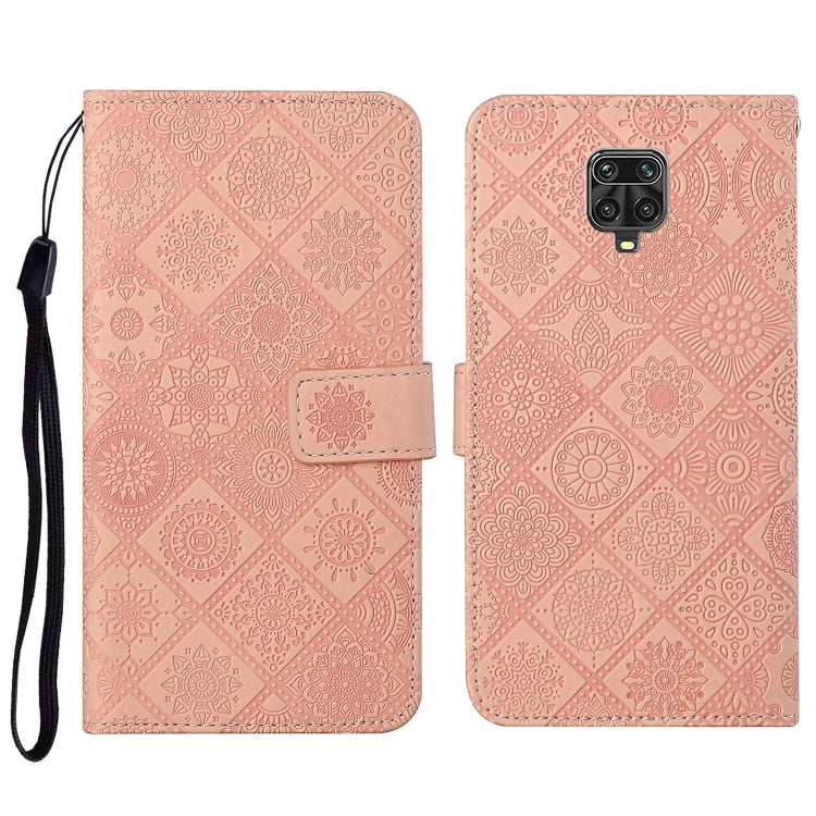 Ethnic Style Embossed Pattern Horizontal Flip Leather Case with Holder & Card Slots & Wallet & Lanyard, For Xiaomi Redmi Note 9, For Xiaomi Redmi Note 9 Pro, For Xiaomi Mi 10 5G