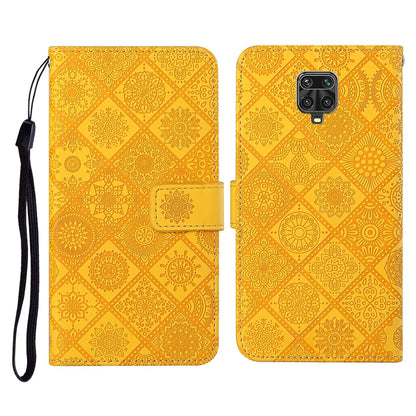 Ethnic Style Embossed Pattern Horizontal Flip Leather Case with Holder & Card Slots & Wallet & Lanyard, For Xiaomi Redmi Note 9, For Xiaomi Redmi Note 9 Pro, For Xiaomi Mi 10 5G