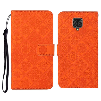 Ethnic Style Embossed Pattern Horizontal Flip Leather Case with Holder & Card Slots & Wallet & Lanyard, For Xiaomi Redmi Note 9, For Xiaomi Redmi Note 9 Pro, For Xiaomi Mi 10 5G