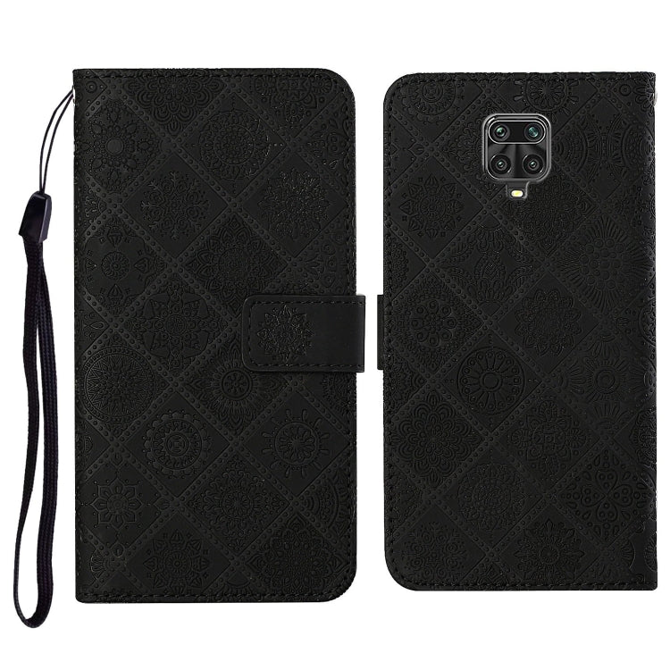 Ethnic Style Embossed Pattern Horizontal Flip Leather Case with Holder & Card Slots & Wallet & Lanyard, For Xiaomi Redmi Note 9, For Xiaomi Redmi Note 9 Pro, For Xiaomi Mi 10 5G