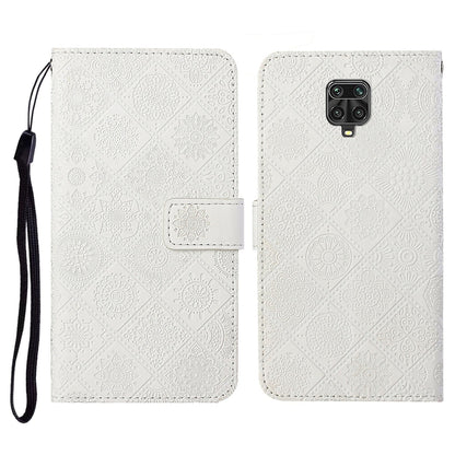 Ethnic Style Embossed Pattern Horizontal Flip Leather Case with Holder & Card Slots & Wallet & Lanyard, For Xiaomi Redmi Note 9, For Xiaomi Redmi Note 9 Pro, For Xiaomi Mi 10 5G