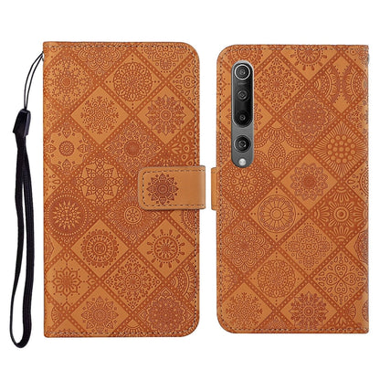 Ethnic Style Embossed Pattern Horizontal Flip Leather Case with Holder & Card Slots & Wallet & Lanyard, For Xiaomi Redmi Note 9, For Xiaomi Redmi Note 9 Pro, For Xiaomi Mi 10 5G