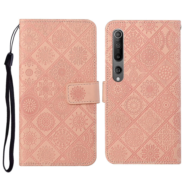 Ethnic Style Embossed Pattern Horizontal Flip Leather Case with Holder & Card Slots & Wallet & Lanyard, For Xiaomi Redmi Note 9, For Xiaomi Redmi Note 9 Pro, For Xiaomi Mi 10 5G
