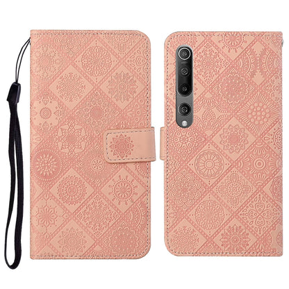 Ethnic Style Embossed Pattern Horizontal Flip Leather Case with Holder & Card Slots & Wallet & Lanyard, For Xiaomi Redmi Note 9, For Xiaomi Redmi Note 9 Pro, For Xiaomi Mi 10 5G
