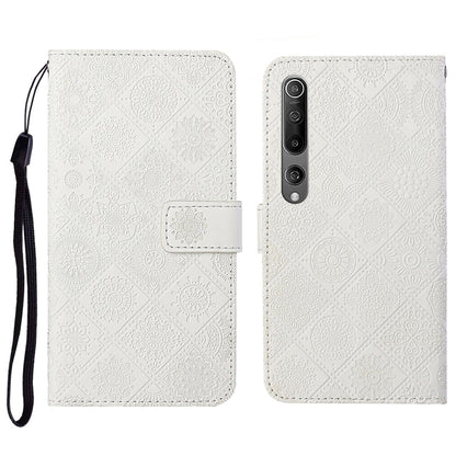 Ethnic Style Embossed Pattern Horizontal Flip Leather Case with Holder & Card Slots & Wallet & Lanyard, For Xiaomi Redmi Note 9, For Xiaomi Redmi Note 9 Pro, For Xiaomi Mi 10 5G