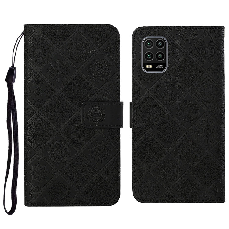Ethnic Style Embossed Pattern Horizontal Flip Leather Case with Holder & Card Slots & Wallet & Lanyard, For Xiaomi Mi 10 Lite 5G, For Xiaomi Mi 10T 5G, For Xiaomi Mi 10T Lite 5G