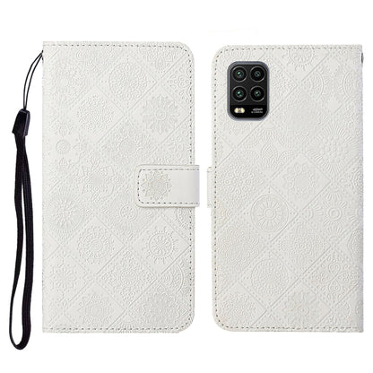 Ethnic Style Embossed Pattern Horizontal Flip Leather Case with Holder & Card Slots & Wallet & Lanyard, For Xiaomi Mi 10 Lite 5G, For Xiaomi Mi 10T 5G, For Xiaomi Mi 10T Lite 5G