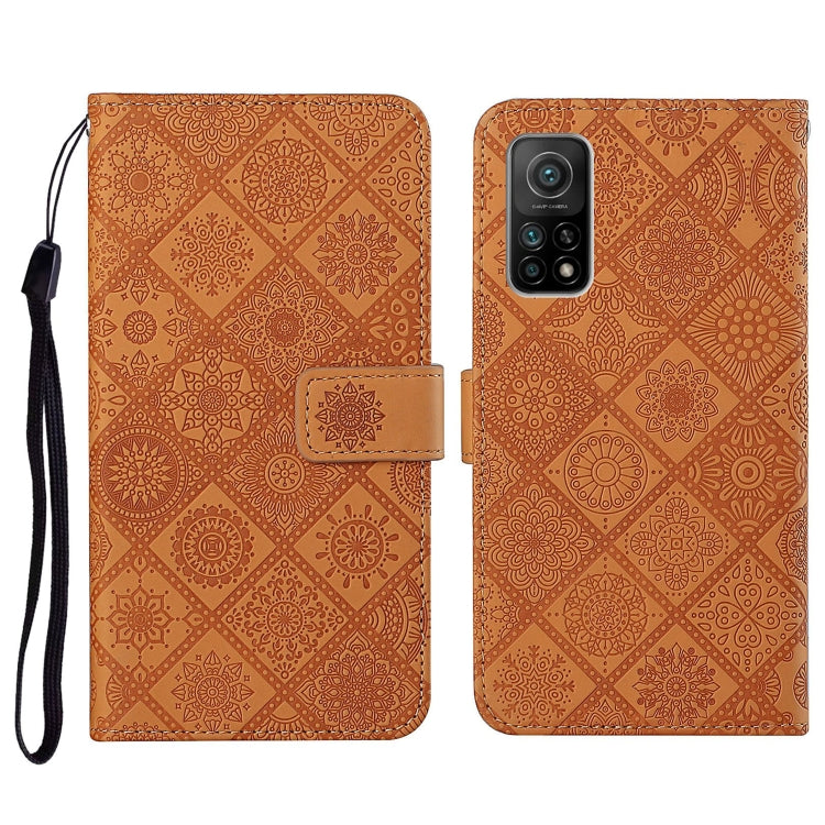 Ethnic Style Embossed Pattern Horizontal Flip Leather Case with Holder & Card Slots & Wallet & Lanyard, For Xiaomi Mi 10 Lite 5G, For Xiaomi Mi 10T 5G, For Xiaomi Mi 10T Lite 5G