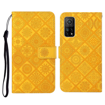 Ethnic Style Embossed Pattern Horizontal Flip Leather Case with Holder & Card Slots & Wallet & Lanyard, For Xiaomi Mi 10 Lite 5G, For Xiaomi Mi 10T 5G, For Xiaomi Mi 10T Lite 5G
