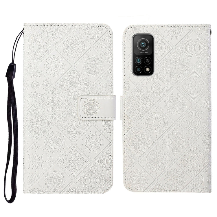 Ethnic Style Embossed Pattern Horizontal Flip Leather Case with Holder & Card Slots & Wallet & Lanyard, For Xiaomi Mi 10 Lite 5G, For Xiaomi Mi 10T 5G, For Xiaomi Mi 10T Lite 5G
