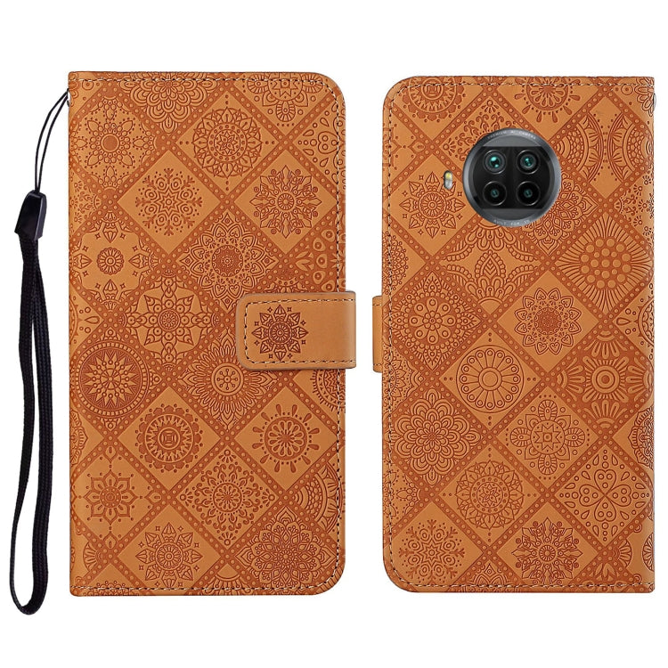 Ethnic Style Embossed Pattern Horizontal Flip Leather Case with Holder & Card Slots & Wallet & Lanyard, For Xiaomi Mi 10 Lite 5G, For Xiaomi Mi 10T 5G, For Xiaomi Mi 10T Lite 5G