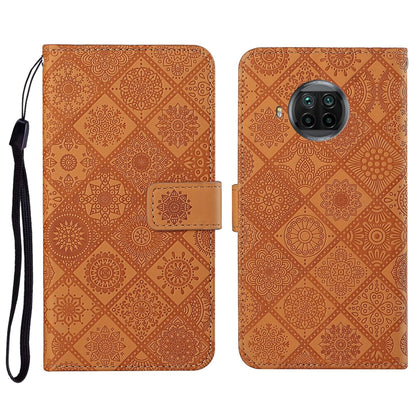 Ethnic Style Embossed Pattern Horizontal Flip Leather Case with Holder & Card Slots & Wallet & Lanyard, For Xiaomi Mi 10 Lite 5G, For Xiaomi Mi 10T 5G, For Xiaomi Mi 10T Lite 5G