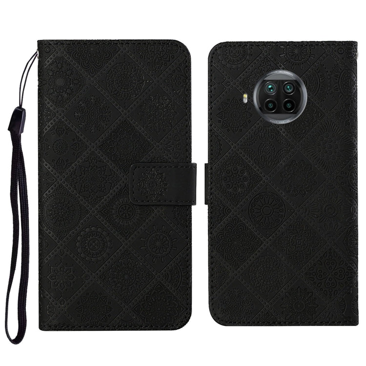 Ethnic Style Embossed Pattern Horizontal Flip Leather Case with Holder & Card Slots & Wallet & Lanyard, For Xiaomi Mi 10 Lite 5G, For Xiaomi Mi 10T 5G, For Xiaomi Mi 10T Lite 5G