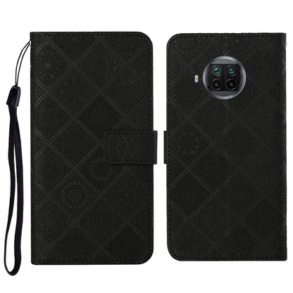 Ethnic Style Embossed Pattern Horizontal Flip Leather Case with Holder & Card Slots & Wallet & Lanyard, For Xiaomi Mi 10 Lite 5G, For Xiaomi Mi 10T 5G, For Xiaomi Mi 10T Lite 5G