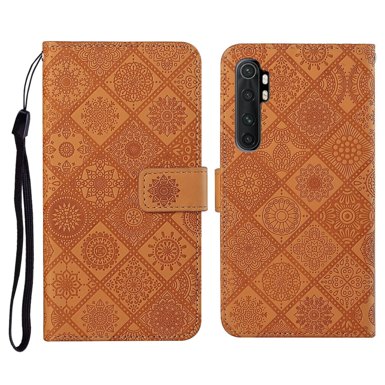 Ethnic Style Embossed Pattern Horizontal Flip Leather Case with Holder & Card Slots & Wallet & Lanyard, For Xiaomi Mi Note 10 Lite, For Xiaomi Mi Note 10 / 10 Pro