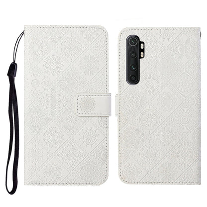 Ethnic Style Embossed Pattern Horizontal Flip Leather Case with Holder & Card Slots & Wallet & Lanyard, For Xiaomi Mi Note 10 Lite, For Xiaomi Mi Note 10 / 10 Pro