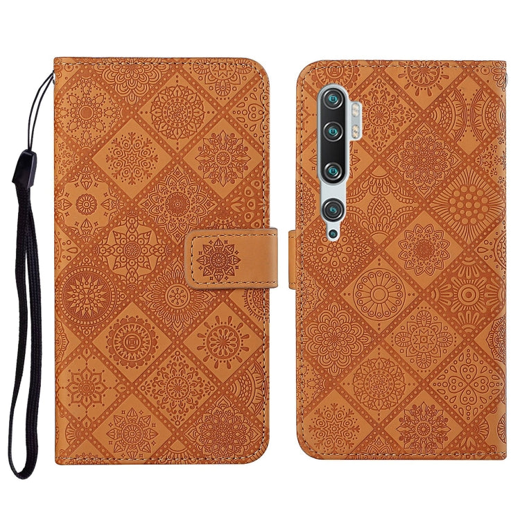 Ethnic Style Embossed Pattern Horizontal Flip Leather Case with Holder & Card Slots & Wallet & Lanyard, For Xiaomi Mi Note 10 Lite, For Xiaomi Mi Note 10 / 10 Pro