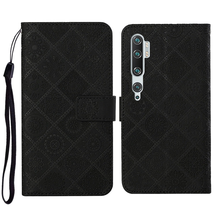 Ethnic Style Embossed Pattern Horizontal Flip Leather Case with Holder & Card Slots & Wallet & Lanyard, For Xiaomi Mi Note 10 Lite, For Xiaomi Mi Note 10 / 10 Pro