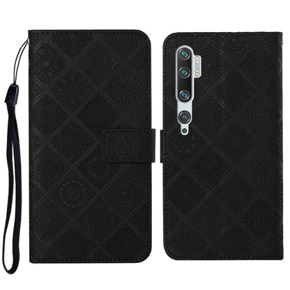 Ethnic Style Embossed Pattern Horizontal Flip Leather Case with Holder & Card Slots & Wallet & Lanyard, For Xiaomi Mi Note 10 Lite, For Xiaomi Mi Note 10 / 10 Pro