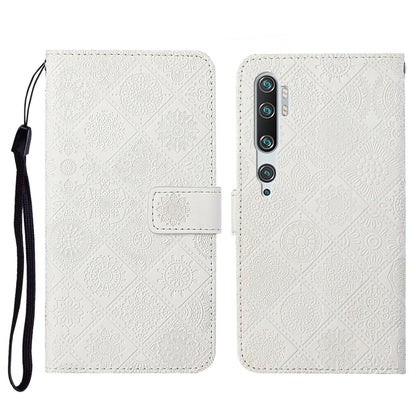 Ethnic Style Embossed Pattern Horizontal Flip Leather Case with Holder & Card Slots & Wallet & Lanyard, For Xiaomi Mi Note 10 Lite, For Xiaomi Mi Note 10 / 10 Pro