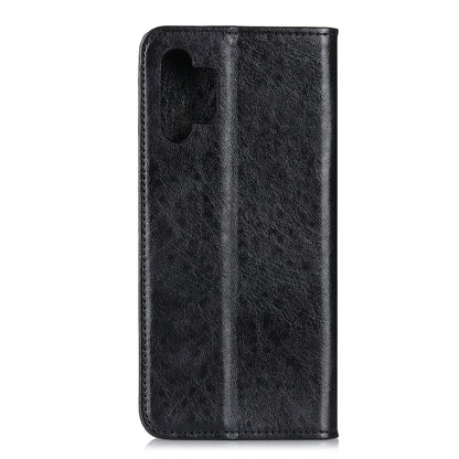 Magnetic Crazy Horse Texture Horizontal Flip Leather Case with Holder & Card Slots & Wallet, For Samsung Galaxy A32 5G, For Xiaomi Poco M3