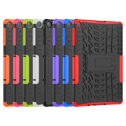 Tire Texture Shockproof TPU+PC Protective Case with Holder, For Huawei MatePad T10/T10S/Enjoy 2, For Huawei P Smart(2021)/Y7a, For OnePlus Nord N10 5G, For OnePlus Nord N100, For Xiaomi Mi 10T Lite 5G