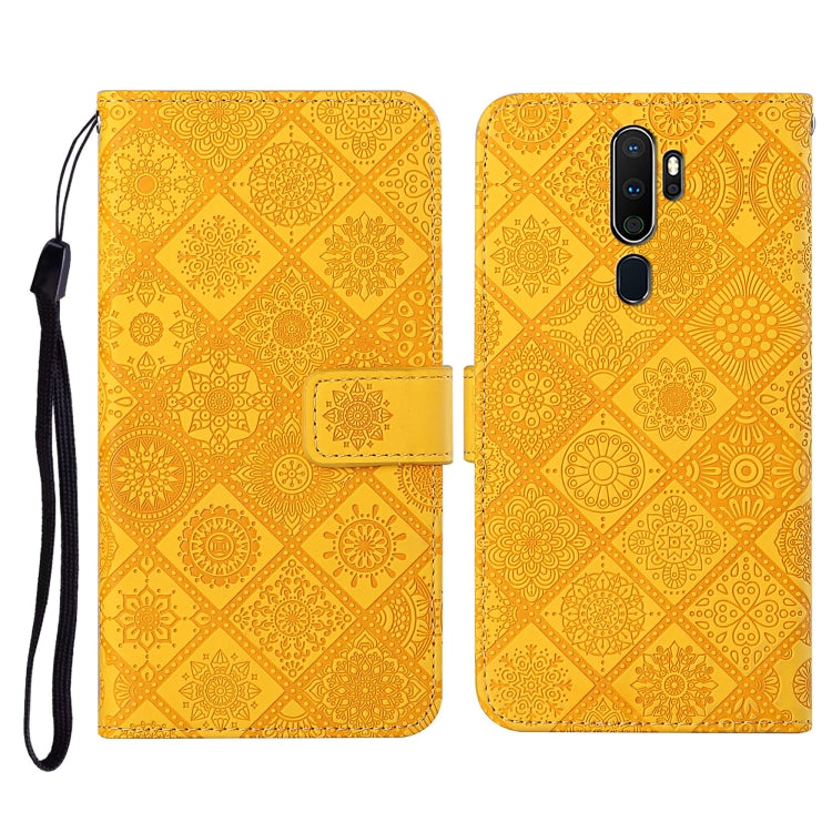 Ethnic Style Embossed Pattern Horizontal Flip Leather Case with Holder & Card Slots & Wallet & Lanyard, For OPPO A5 / A9 2020, For OPPO A92 / A72 / A52, For OPPO F1s