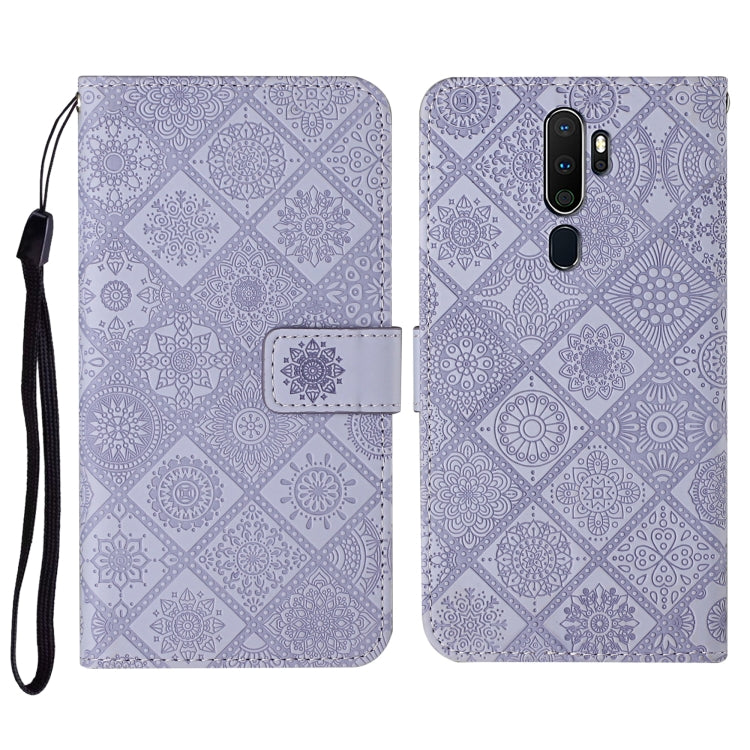 Ethnic Style Embossed Pattern Horizontal Flip Leather Case with Holder & Card Slots & Wallet & Lanyard, For OPPO A5 / A9 2020, For OPPO A92 / A72 / A52, For OPPO F1s
