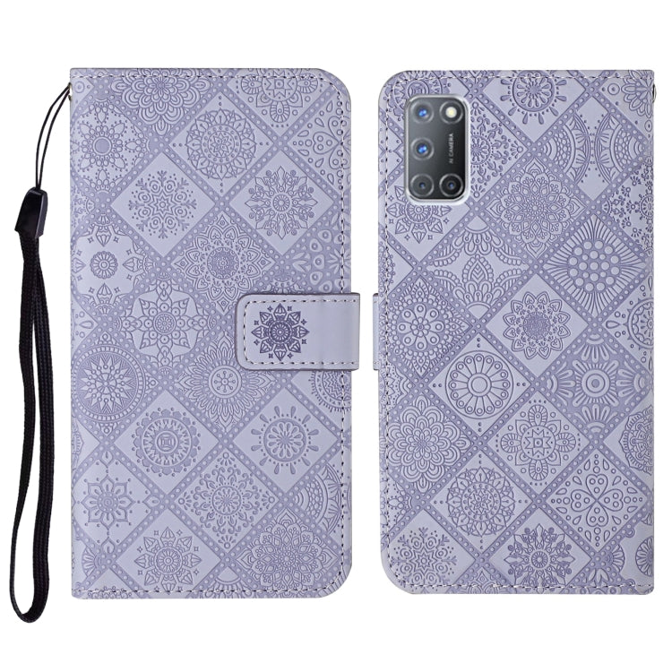 Ethnic Style Embossed Pattern Horizontal Flip Leather Case with Holder & Card Slots & Wallet & Lanyard, For OPPO A5 / A9 2020, For OPPO A92 / A72 / A52, For OPPO F1s