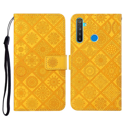 Ethnic Style Embossed Pattern Horizontal Flip Leather Case with Holder & Card Slots & Wallet & Lanyard, For OPPO Realme C3, For OPPO Realme 5, For OPPO Realme 5 Pro