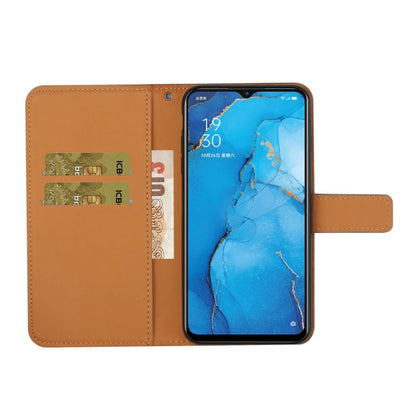 Ethnic Style Embossed Pattern Horizontal Flip Leather Case with Holder & Card Slots & Wallet & Lanyard, For OPPO Reno3, For OPPO Reno4, For OPPO Reno4 Lite