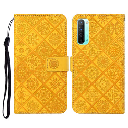 Ethnic Style Embossed Pattern Horizontal Flip Leather Case with Holder & Card Slots & Wallet & Lanyard, For OPPO Reno3, For OPPO Reno4, For OPPO Reno4 Lite