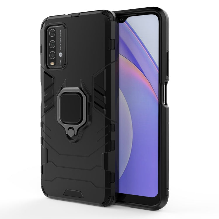 PC + TPU Shockproof Protective Case with Magnetic Ring Holder, For OnePlus 9, For OnePlus 9 Pro, For OPPO Reno5, For OPPO Reno5 Pro, For Xiaomi Redmi Note 9 4G, For Xiaomi Redmi Note 9 5G, For Xiaomi Poco M3, For Samsung Galaxy A12 5G                  ...