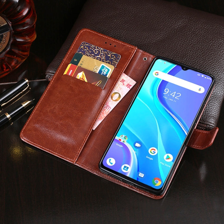 idewei Crazy Horse Texture Horizontal Flip Leather Case with Holder & Card Slots & Wallet, For UMIDIGI A7S, For vivo Y52s, For Alcatel 1B 2020