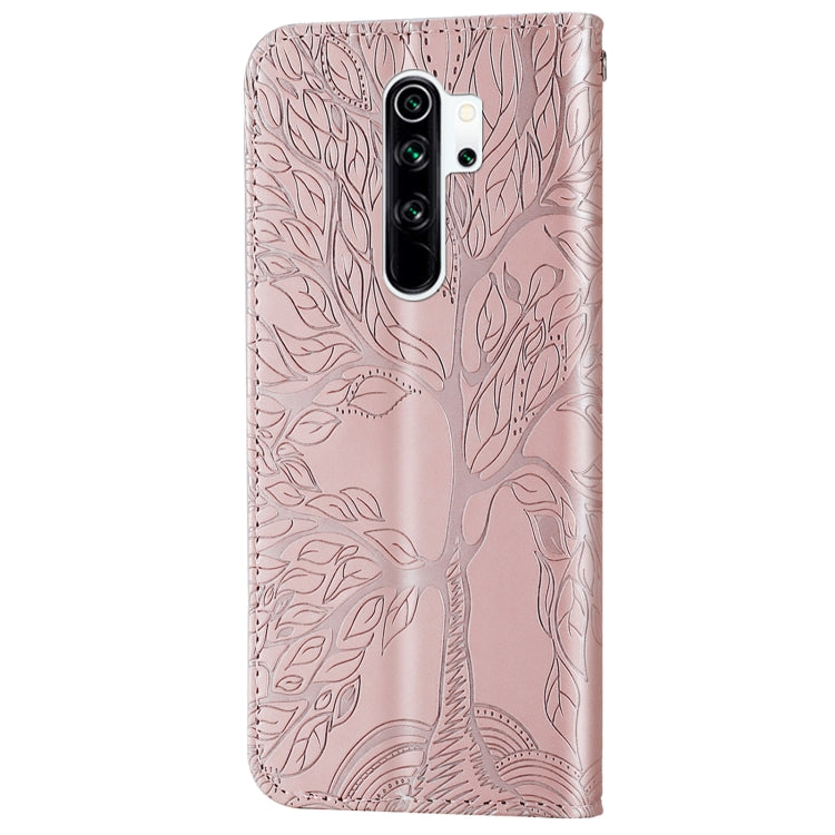Life of Tree Embossing Pattern Horizontal Flip Leather Case with Holder & Card Slot & Wallet & Photo Frame & Lanyard, For Xiaomi Poco M2, For Xiaomi Poco M2 Pro, For Xiaomi Redmi 9, For Xiaomi Redmi 9A