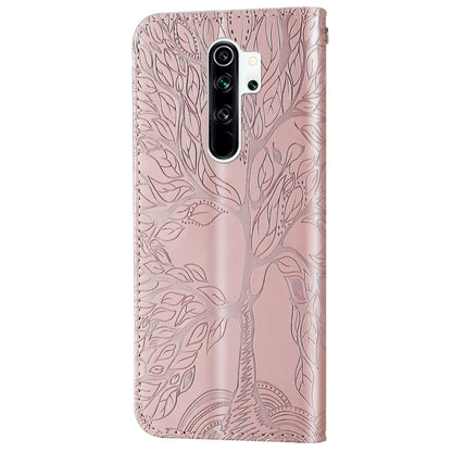 Life of Tree Embossing Pattern Horizontal Flip Leather Case with Holder & Card Slot & Wallet & Photo Frame & Lanyard, For Xiaomi Poco M2, For Xiaomi Poco M2 Pro, For Xiaomi Redmi 9, For Xiaomi Redmi 9A
