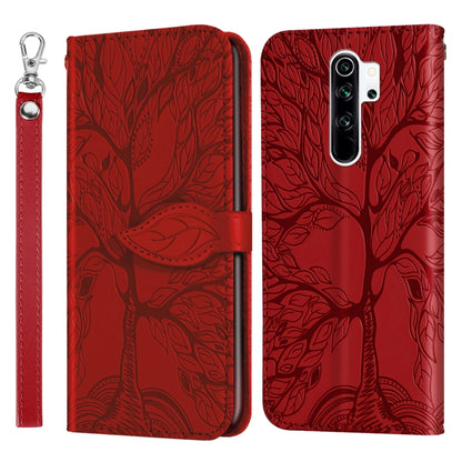 Life of Tree Embossing Pattern Horizontal Flip Leather Case with Holder & Card Slot & Wallet & Photo Frame & Lanyard, For Xiaomi Poco M2, For Xiaomi Poco M2 Pro, For Xiaomi Redmi 9, For Xiaomi Redmi 9A