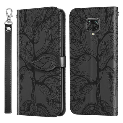 Life of Tree Embossing Pattern Horizontal Flip Leather Case with Holder & Card Slot & Wallet & Photo Frame & Lanyard, For Xiaomi Poco M2, For Xiaomi Poco M2 Pro, For Xiaomi Redmi 9, For Xiaomi Redmi 9A