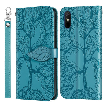 Life of Tree Embossing Pattern Horizontal Flip Leather Case with Holder & Card Slot & Wallet & Photo Frame & Lanyard, For Xiaomi Poco M2, For Xiaomi Poco M2 Pro, For Xiaomi Redmi 9, For Xiaomi Redmi 9A