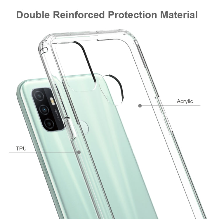 Shockproof Scratchproof TPU + Acrylic Protective Case, For Xiaomi Mi 10T Lite, For OPPO A53