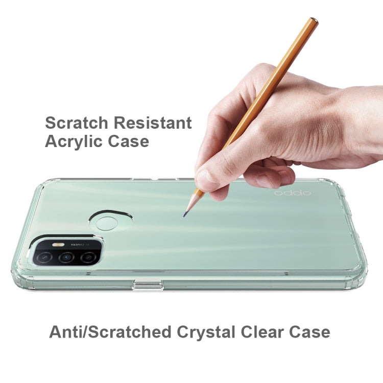 Shockproof Scratchproof TPU + Acrylic Protective Case, For Xiaomi Mi 10T Lite, For OPPO A53