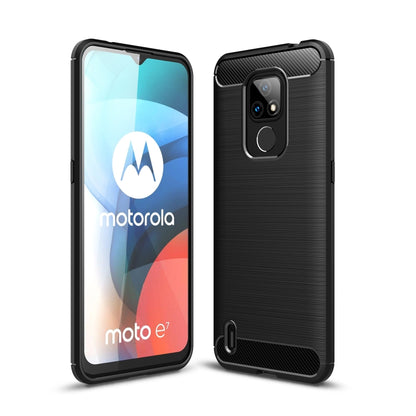 Brushed Texture Carbon Fiber TPU Case, For Motorola Moto E7 (2020), For OnePlus 9 Pro, For OnePlus 9