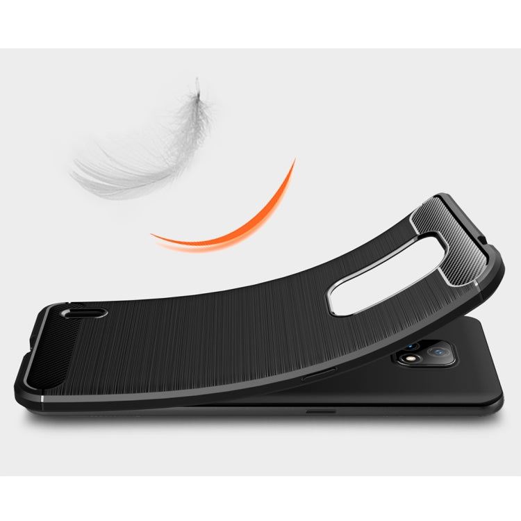 Brushed Texture Carbon Fiber TPU Case, For Motorola Moto E7 (2020), For OnePlus 9 Pro, For OnePlus 9