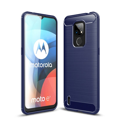 Brushed Texture Carbon Fiber TPU Case, For Motorola Moto E7 (2020), For OnePlus 9 Pro, For OnePlus 9
