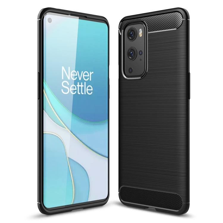 Brushed Texture Carbon Fiber TPU Case, For Motorola Moto E7 (2020), For OnePlus 9 Pro, For OnePlus 9