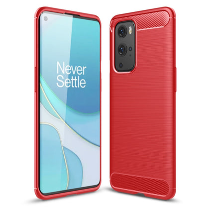 Brushed Texture Carbon Fiber TPU Case, For Motorola Moto E7 (2020), For OnePlus 9 Pro, For OnePlus 9