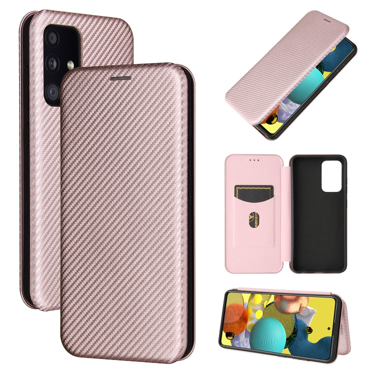 Carbon Fiber Texture Magnetic Horizontal Flip TPU + PC + PU Leather Case with Card Slot, For Samsung Galaxy A52 5G, For Samsung Galaxy A72 5G, For OPPO Reno5 Pro 5G, For Cubot X30